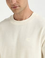 Calvin Klein Jeans Solid Relaxed-Fit Cotton T Shirt