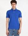 Tommy Hilfiger Solid Slim-Fit Cotton Polo Shirt