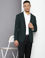 Tommy Hilfiger Textured Regular Fit Blazer