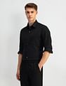 Arrow Manhattan Slim Fit Vertical Striped Shirt