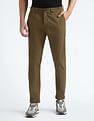 Flying Machine Slash Slim Tapered Fit Solid Chinos