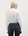 Tommy Hilfiger Crop Logo Taping Cotton Shirt
