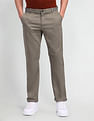 Arrow Sport Regular Fit Mid Rise Trousers