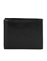 Calvin Klein Solid Leather Trifold Wallet