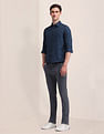 U.S. Polo Assn. Denim Co. Printed Dobby Weave Shirt