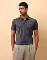 U.S. Polo Assn. Textured Slim Fit Polo Shirt