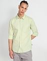 Flying Machine Spread Collar Vertical Stripe Shirt
