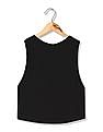 Aeropostale Round Neck Cropped Tank Top