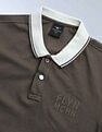 Flying Machine Textured Color Of Home Polo Shirt