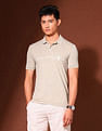 U.S. Polo Assn. Denim Co. Brand Printed Work And Wander Polo Shirt
