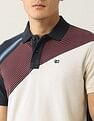 Arrow Sport Colourblocked Regular Fit Polo Shirt