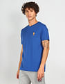 USPA Innerwear V-Neck Embroidered Logo I638 Lounge T-Shirt - Pack Of 1