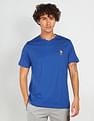 USPA Innerwear V-Neck Embroidered Logo I638 Lounge T-Shirt - Pack Of 1