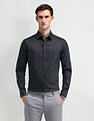Arrow All-over Print Manhattan Slim Fit Shirt