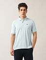 Arrow Sport Vertical Striped Spring Sorbet Polo Shirt