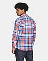 Flying Machine Spread Collar Check Shirt