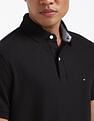 Tommy Hilfiger Solid Regular-Fit Cotton Polo Shirt