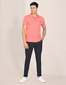 U.S. Polo Assn. Mid Rise Denver Slim Fit Knit Casual Trousers