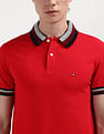 Tommy Hilfiger Two Tone Collar Regular Polo Shirt