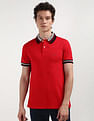Tommy Hilfiger Two Tone Collar Regular Polo Shirt