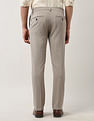 Arrow Regular Fit Mid Rise Trousers