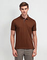 Arrow Solid Regular Cotton Polo Shirt