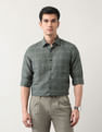 Arrow Grid Tattersall Checked Liberty Classic Fit Shirt