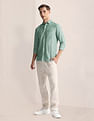 U.S. Polo Assn. Tailored Fit Linen Blend Shirt