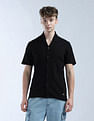 Flying Machine Regular Textured Color Of Home Shirt