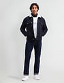 U.S. Polo Assn. Denim Co. Slim Fit Solid Denim Jacket