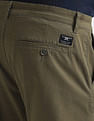 Flying Machine Slash Slim Tapered Fit Solid Chinos