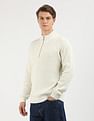 Calvin Klein Jeans Linear Half Zip Solid Sweater
