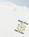 Flying Machine Aplliqued Pattern Color Of Home T-Shirt