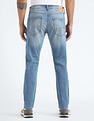 Flying Machine Slash Slim Tapered Fit Mid Rise Jeans