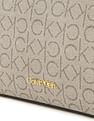 Calvin Klein Monogram Print Hailey Crossbody Bag