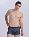 Calvin Klein Underwear Low Rise Printed Blue Trunks