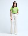 U.S. Polo Assn. Women Varsity Print Pure Cotton T-Shirt