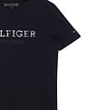 Tommy Hilfiger Kids Boys Pure Cotton Embroidered Logo T-Shirt