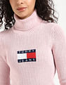 Tommy Hilfiger Kids Slim Fit Solid Sweater