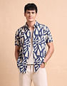 U.S. Polo Assn. Denim Co. Slim Fit Abstract Printed Shirt