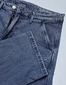 Flying Machine Cobain Loose Fit Whiskered Jeans