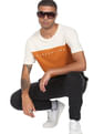 Flying Machine Crew Neck Colour Block Cotton T-Shirt
