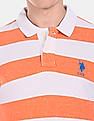 U.S. Polo Assn. Cotton Striped Polo Shirt