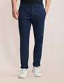 U.S. Polo Assn. Yarn Dyed Slim Straight Trousers
