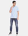 Calvin Klein Men Blue Slim Fit Infinite Soft Stone Wash Jeans