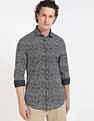 Tommy Hilfiger Mens Blue Floral Shirt