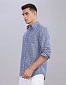 Tommy Hilfiger Madras Checks Regular-Fit Oxford Woven Shirt