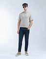 Flying Machine Stone Washed Mankle Relaxed Tapered Fit Jeans