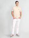 Arrow Sports Compact Cotton Solid Polo Shirt