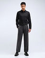 Flying Machine F-Lite Striped Slim Fit Shirt